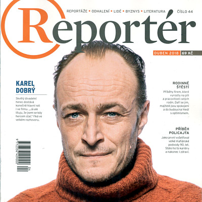 Titulní stránka časopisu Reporter
